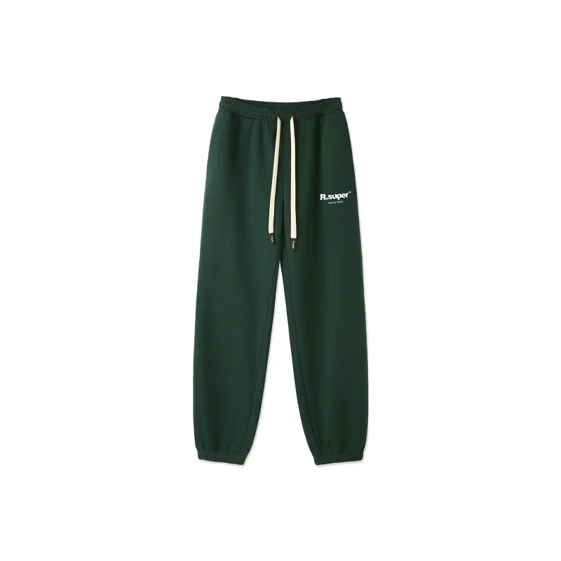 R.super Knitted Sweatpants Unisex-12