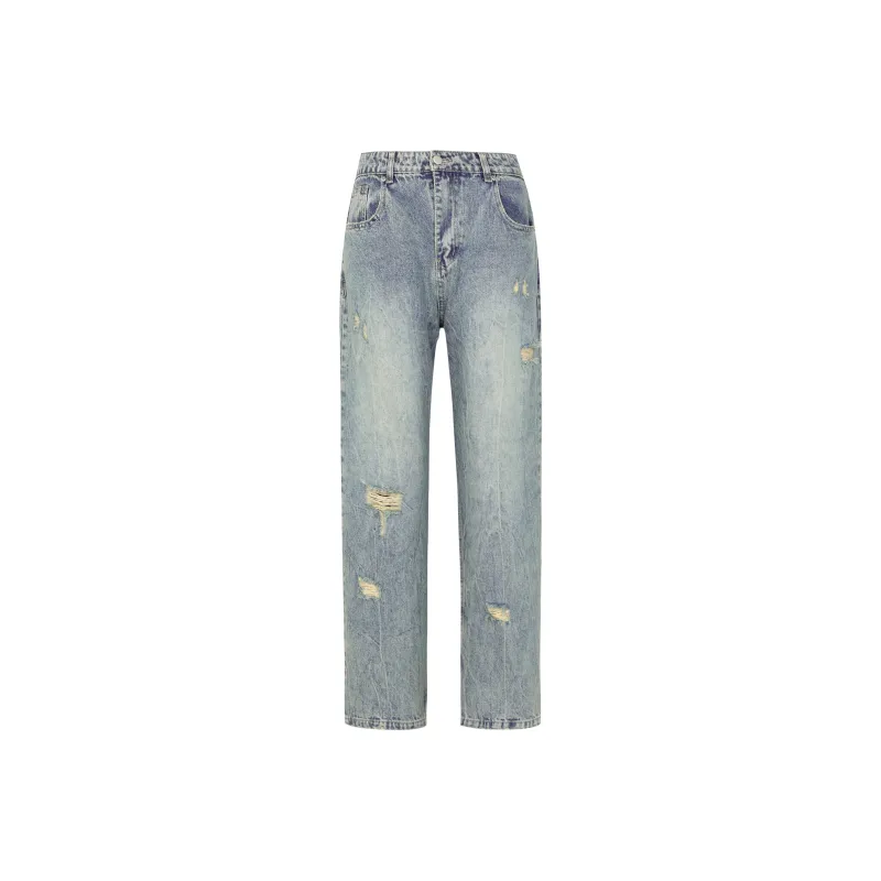 NOOING Jeans Unisex Yellow Mud-0