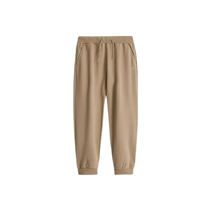 New Balance Knitted Sweatpants Men Beige-0