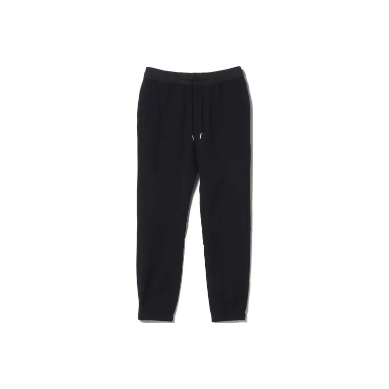 Beams Knitted Sweatpants Men Navy Blue-0