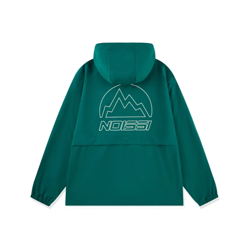 QIAODAN Trench Coat Men's Crown Green-0