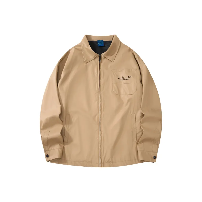Suamoment Casual American Vintage Coat Top Unisex-2