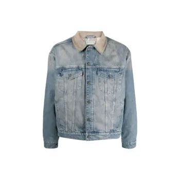 GUESS Jackets Men Blue