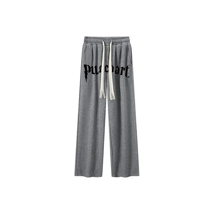 PUCCA Loose Unisex Casual Pants-6