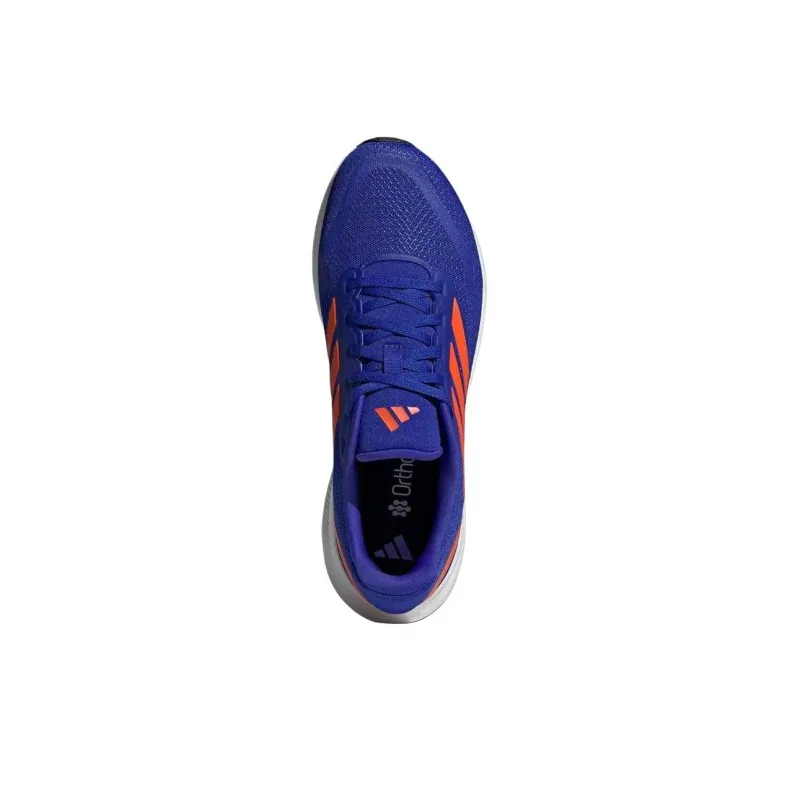 Adidas RUNFALCON 5 Anti Slip Wear Resistant Low Top Running Shoes Men's Blue-3