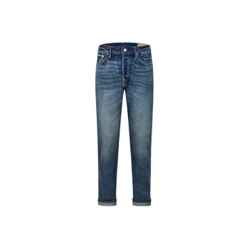 EVISU 2025 Spring Jeans Men's Denim Blue