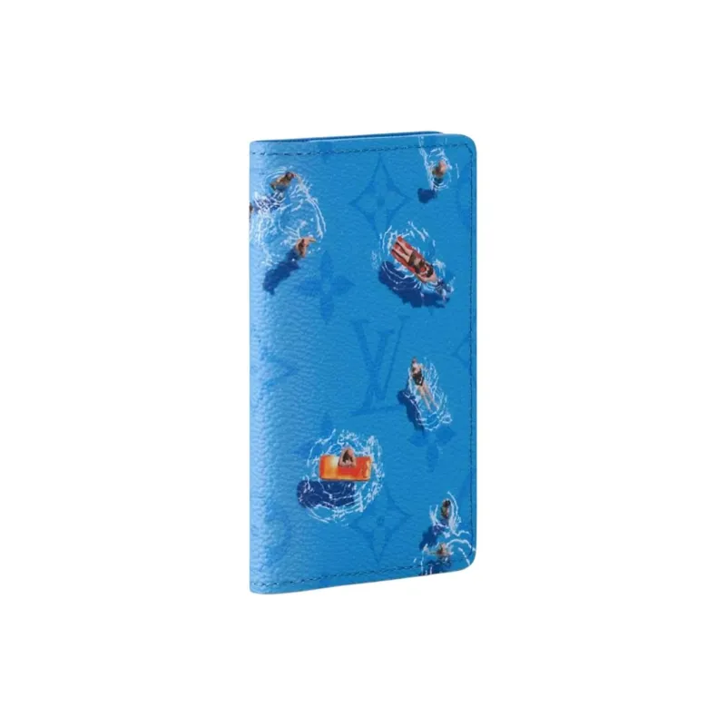 LOUIS VUITTON Pool Pocket Organizer Blue Lagoon-1