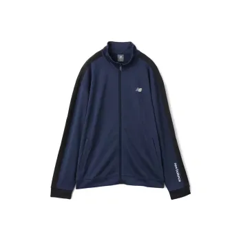 New Balance SS25 Knit Track Jacket Unisex Marine Blue