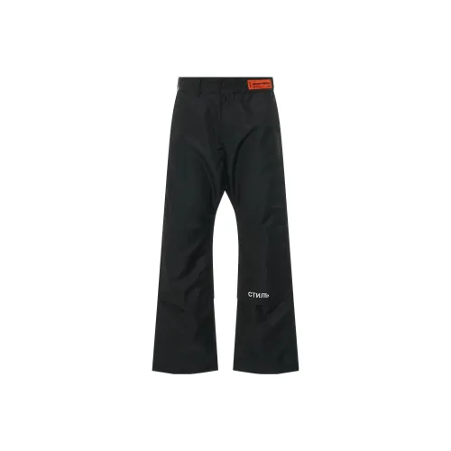 HERON PRESTON Casual Pants Men Black