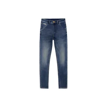 Jeep Fashion Sports Collection Jeans Unisex Blue