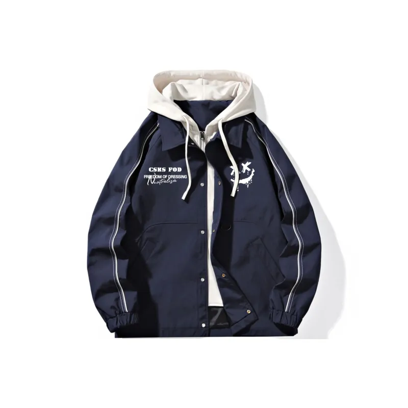 CSKS Jackets Coats Unisex British Blue-2