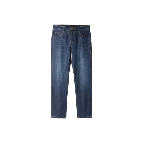 HLA Jeans Men Denim Blue Transition Color Dark 6B