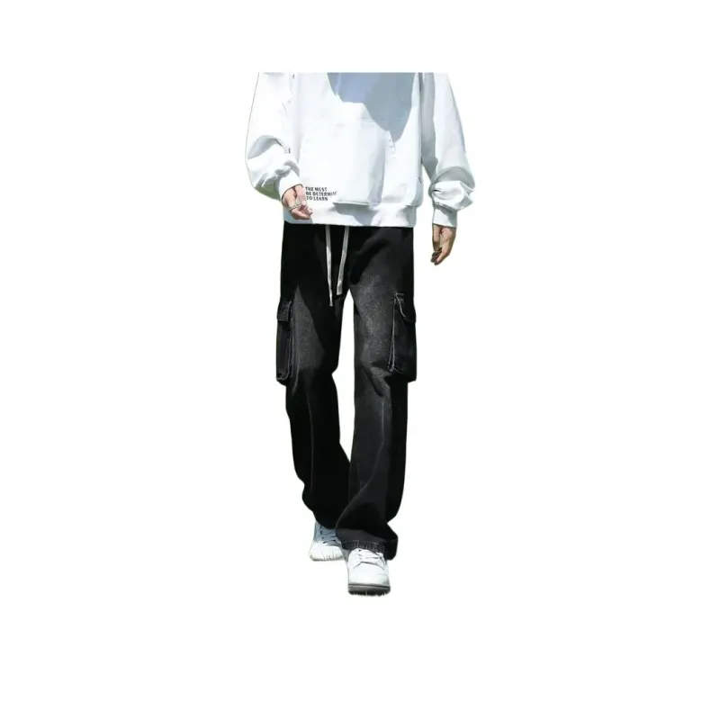 Menglaini Jeans Unisex-7