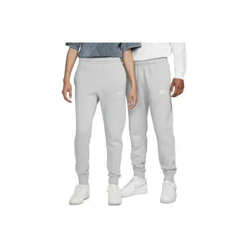 Nike Sportswear Club Fleece Knitted Sports Pants Unisex Light Smoke Gray