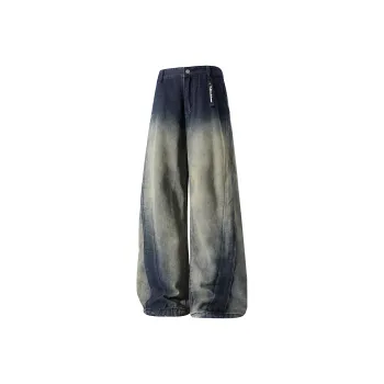 David Bakken Jeans Unisex Yellow Mud Blue