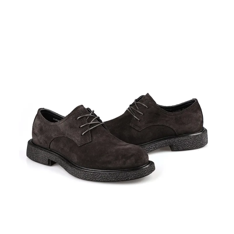 ELLE HOMME Casual Shoes Men's Coffee-2