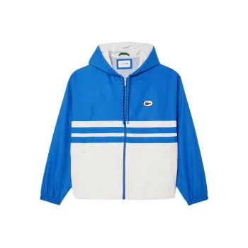 LACOSTE Jackets & Coats Men's White Blue