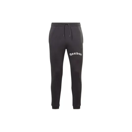 Reebok RI ARCH LOGO JOGGER Knitted Sports Pants Men's Black