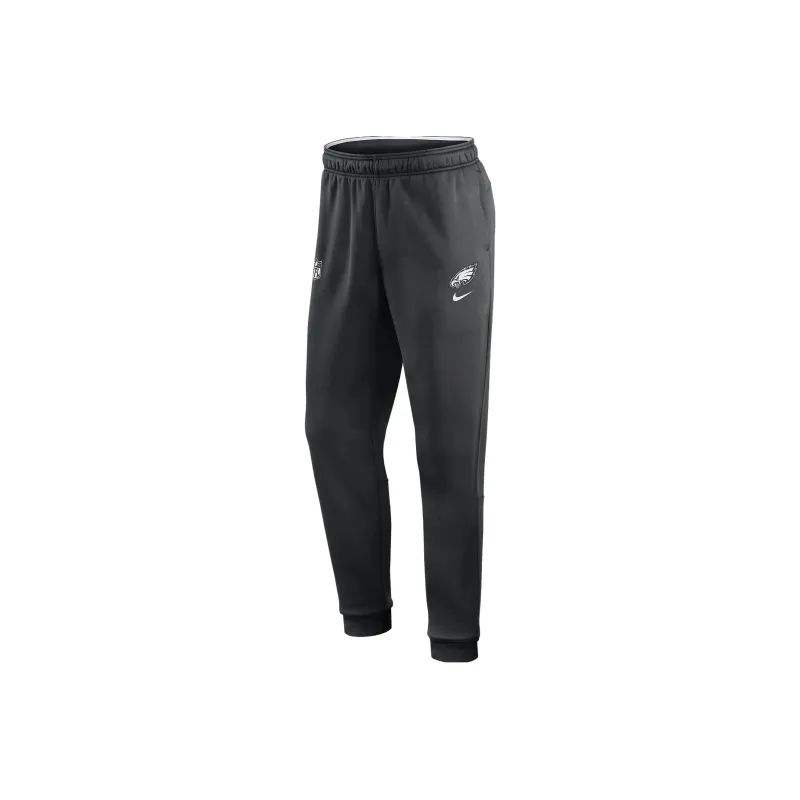Nike x NFL Collaboration Dri Fit Philadelphia Eagles Sideline Knitted Sports Pants Men's Black-0