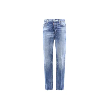DSQUARED 2 Washed Straight Leg Jeans