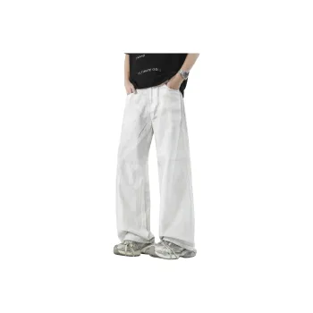 DANGERTIGER Jeans Unisex White