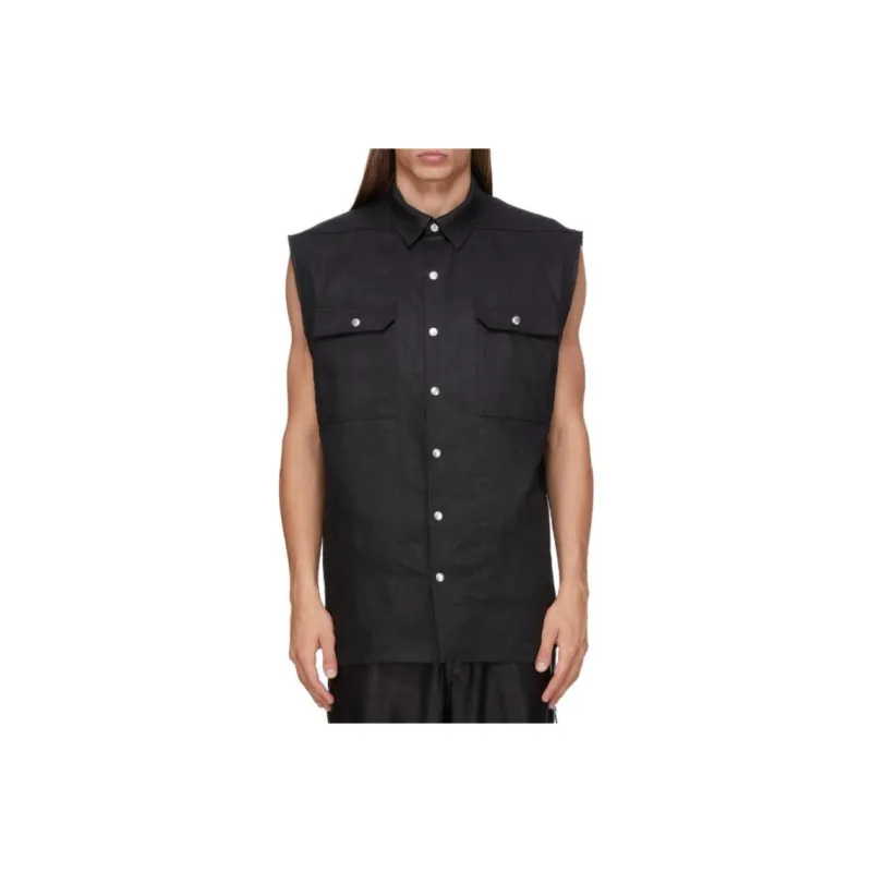 RICK OWENS Jumbo Sleeveless Outershirt-0