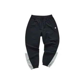 FILA FUSION Knitted Sports Pants Men's Pitch Black