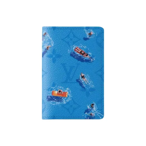 LOUIS VUITTON Pocket Organizer Blue Lagoon