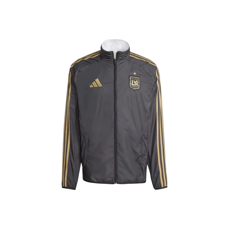 Adidas Free Shipping With AdiClub Los Angeles Fc Reversible Anthem Jacket-0