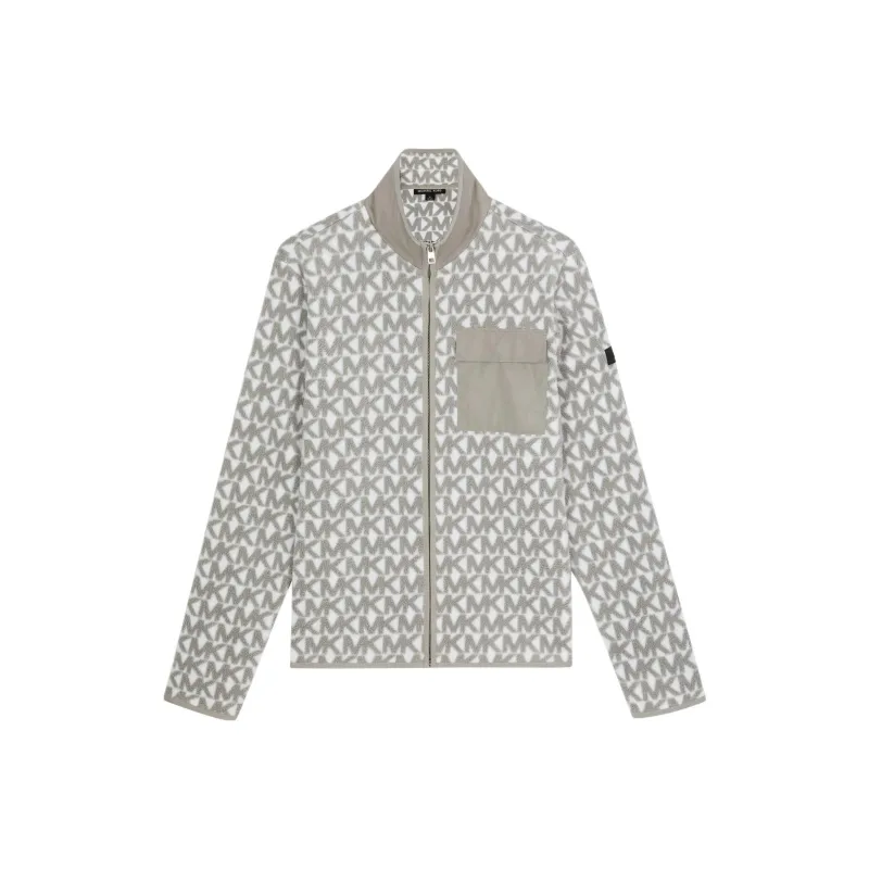 MICHAEL KORS SS24 Jackets & Coats Men's Gray White-0