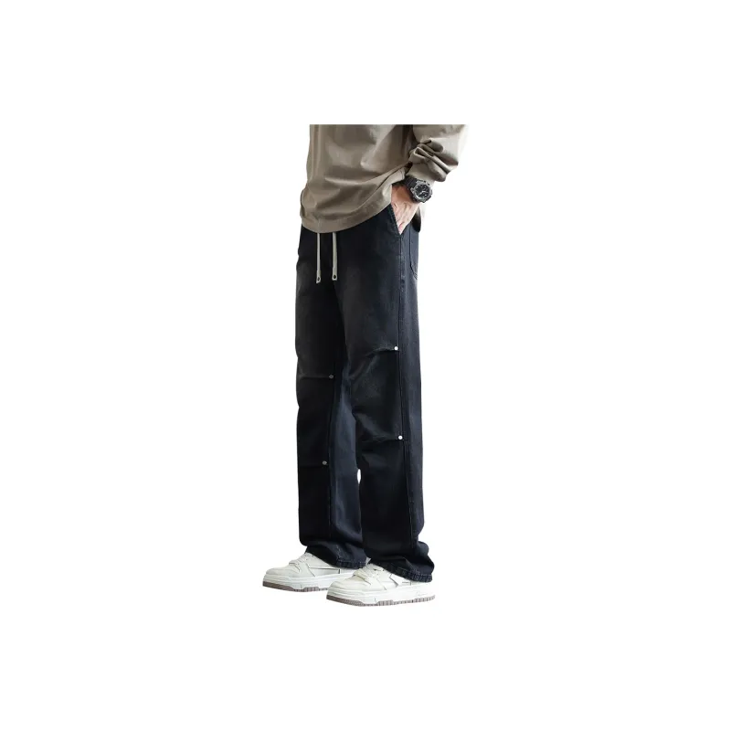 FASTFISH Jeans Unisex Medium Blue-7