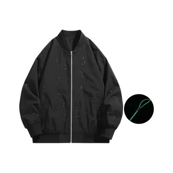 VniVerseVClub Jackets Coats Unisex Black