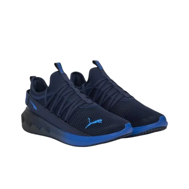 PUMA SOFTRIDE Carson Anti Slip Wear Resistant Low Top Running Shoes Men's Blue-1