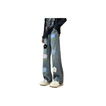 VIPGOOSE Jeans Unisex Blue