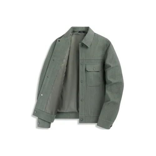 Dance With Wolves Jackets Coats Men's Gray Green