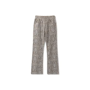 Kudamm Jeans Unisex Leopard Print
