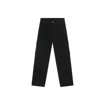 Voguo Relay Jeans Loose Straight leg Unisex Black
