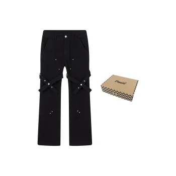 PASET Jeans Unisex Black