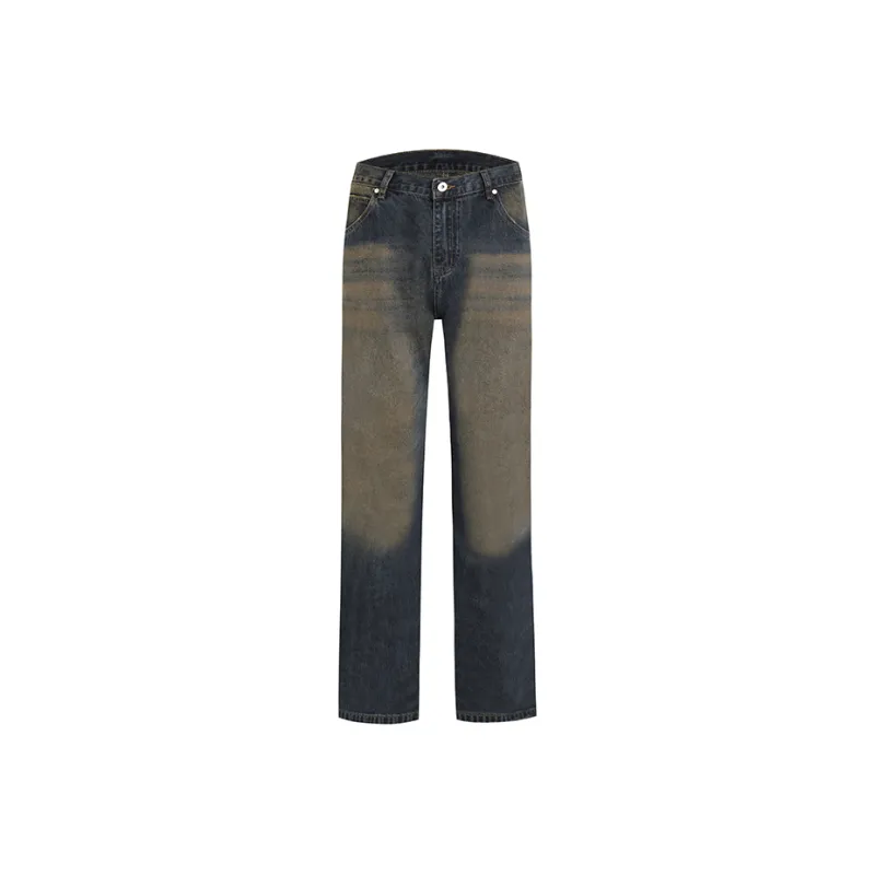 XIAN MAT JENIN Jeans Men's Mud Dyeing-0