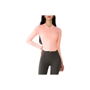 XEXYMIX Yoga Coat Women's Light Peach Pink