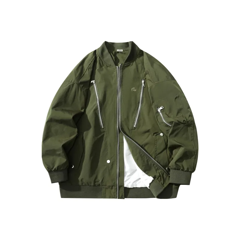 LIVINGTOWN Flying Jackets & Coats Unisex-5