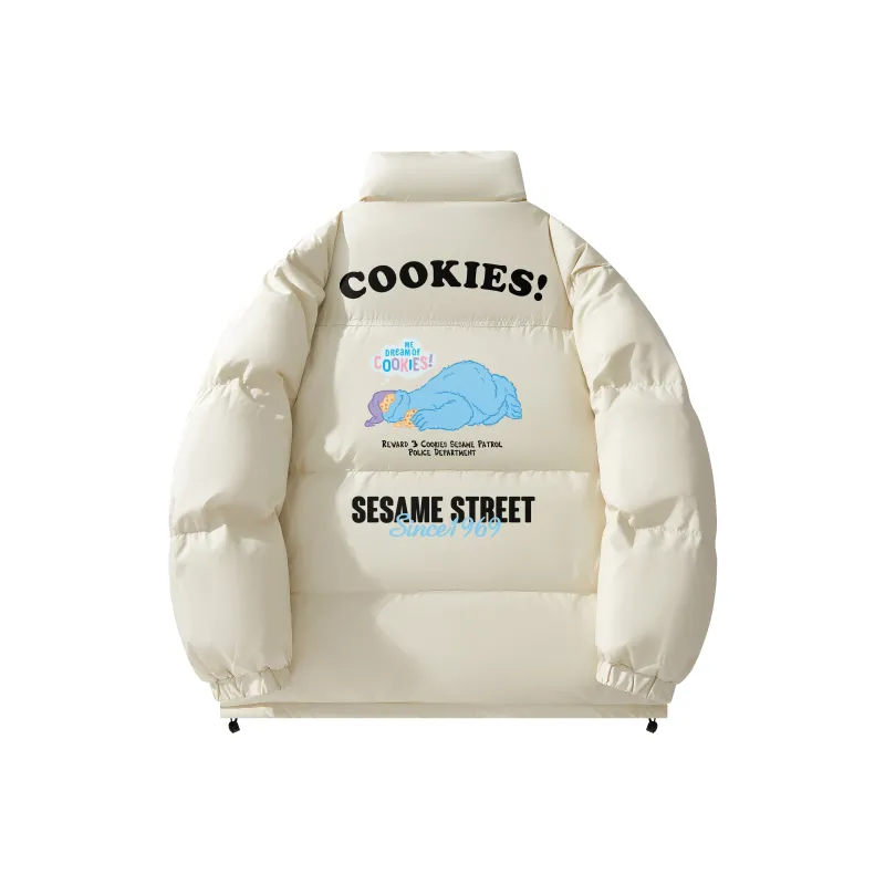 SESAME STREET Down Jacket Unisex-6