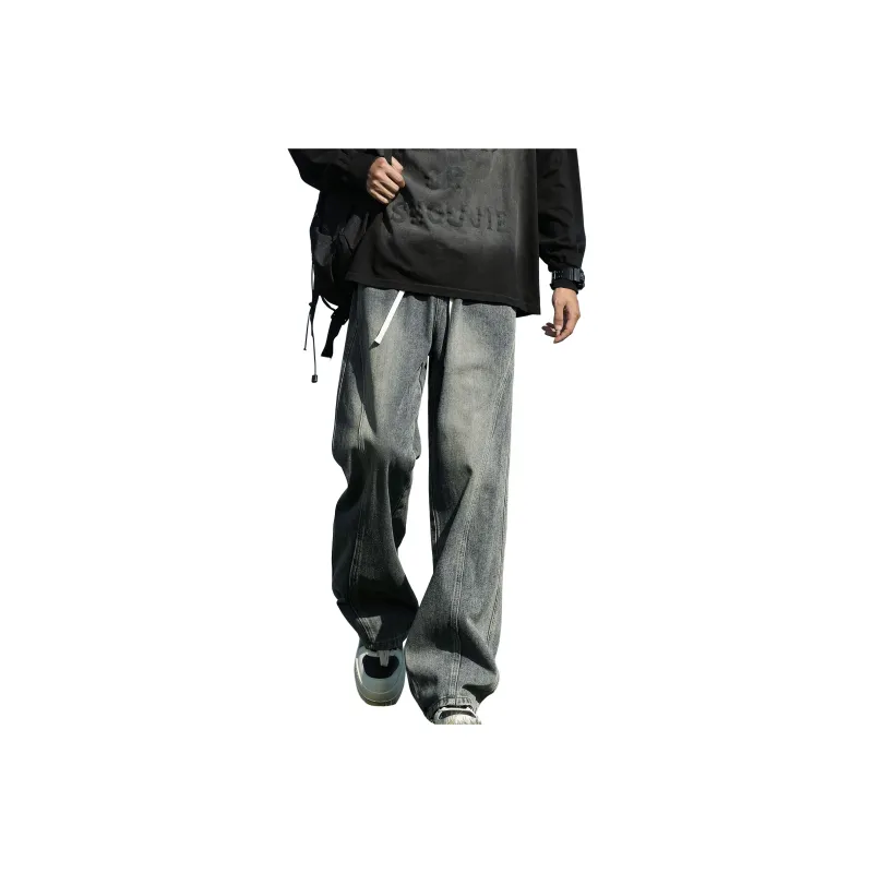 Warrior Huichao Riding The Wind Collection Jeans Unisex-6