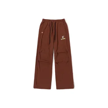 Lee Knitted Sweatpants Unisex Brown