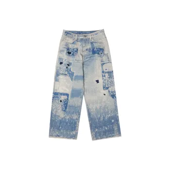 HKRXEC Jeans Unisex Image Color