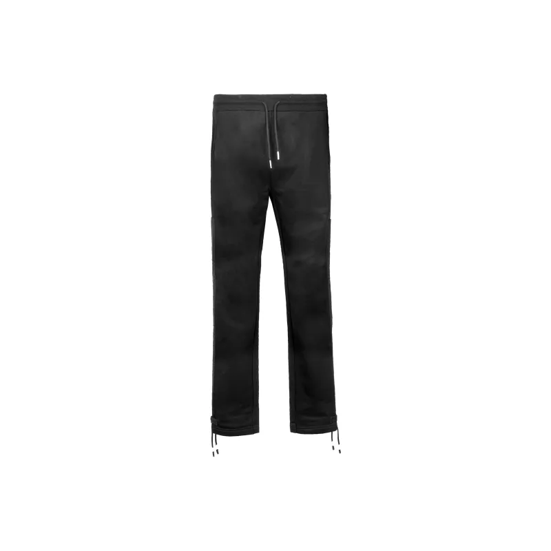 P.M.W Straight Casual Pants Men's Black-0