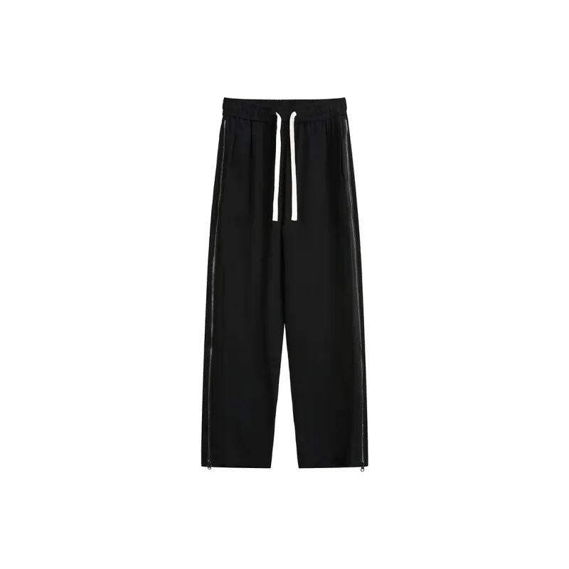 MEIPIN TANG Cargo Pants Unisex Black-5