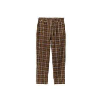 Carhartt WIP Casual Pants Men Yellow Brown