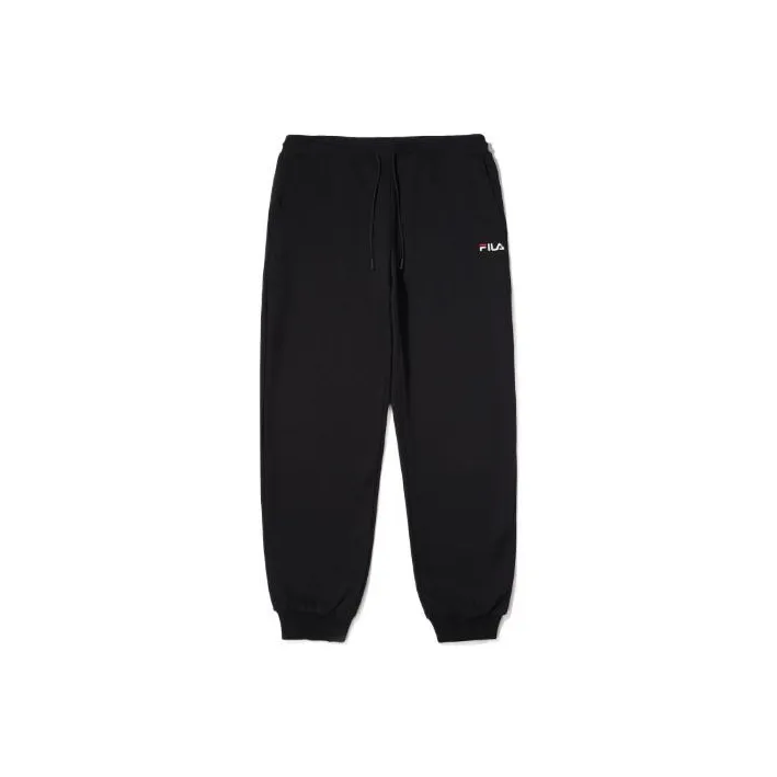 FILA Knitted Sweatpants Unisex Black-0