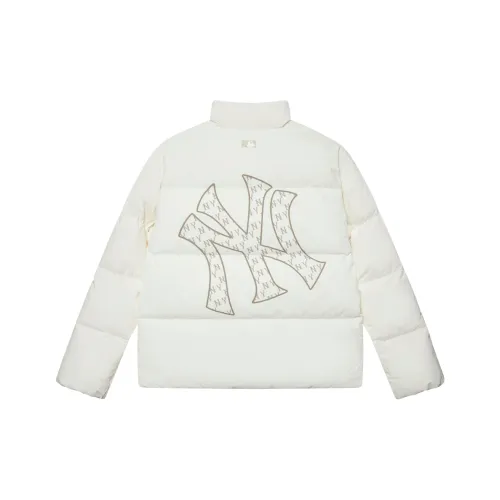 MLB MONOGRAM Collection New York Yankees FW24 Down Jacket Unisex Cream